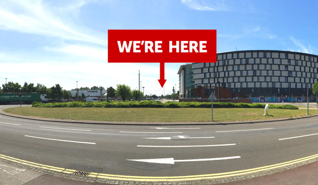 roundabout-expo| Laser Red | Digital Agency | Lincoln