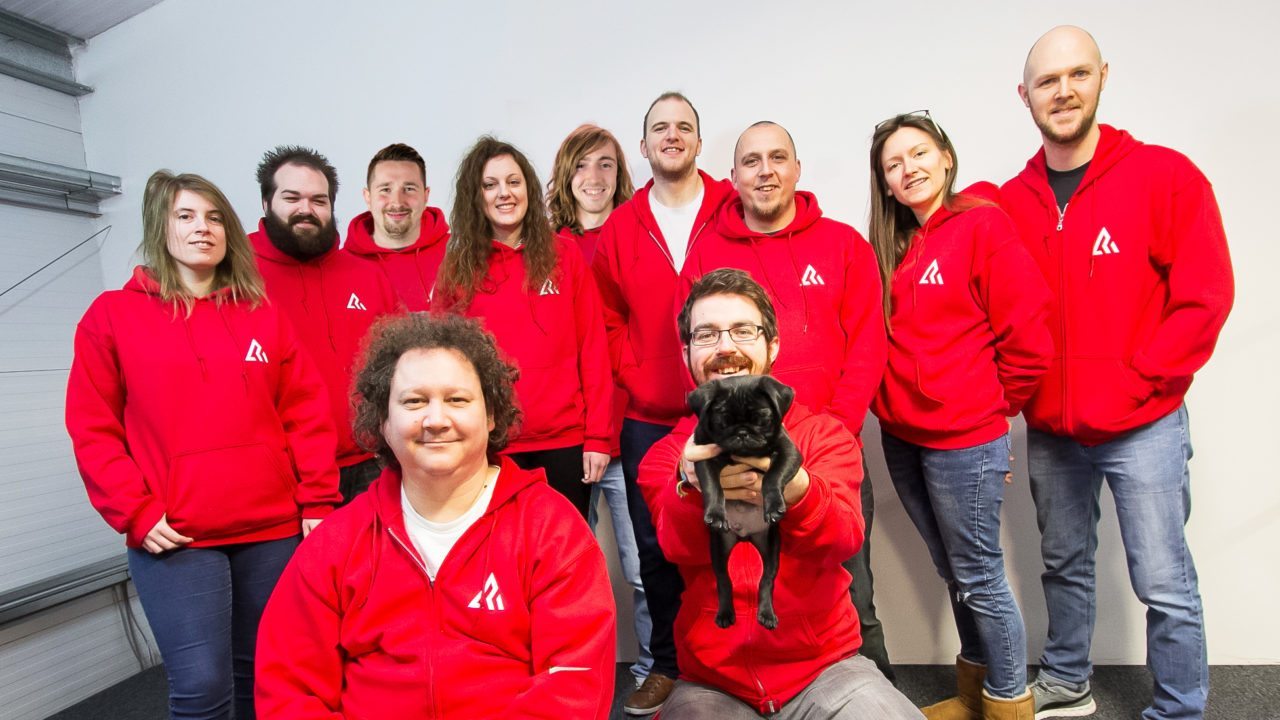Web Team re-brand | Laser Red | Digital Agency