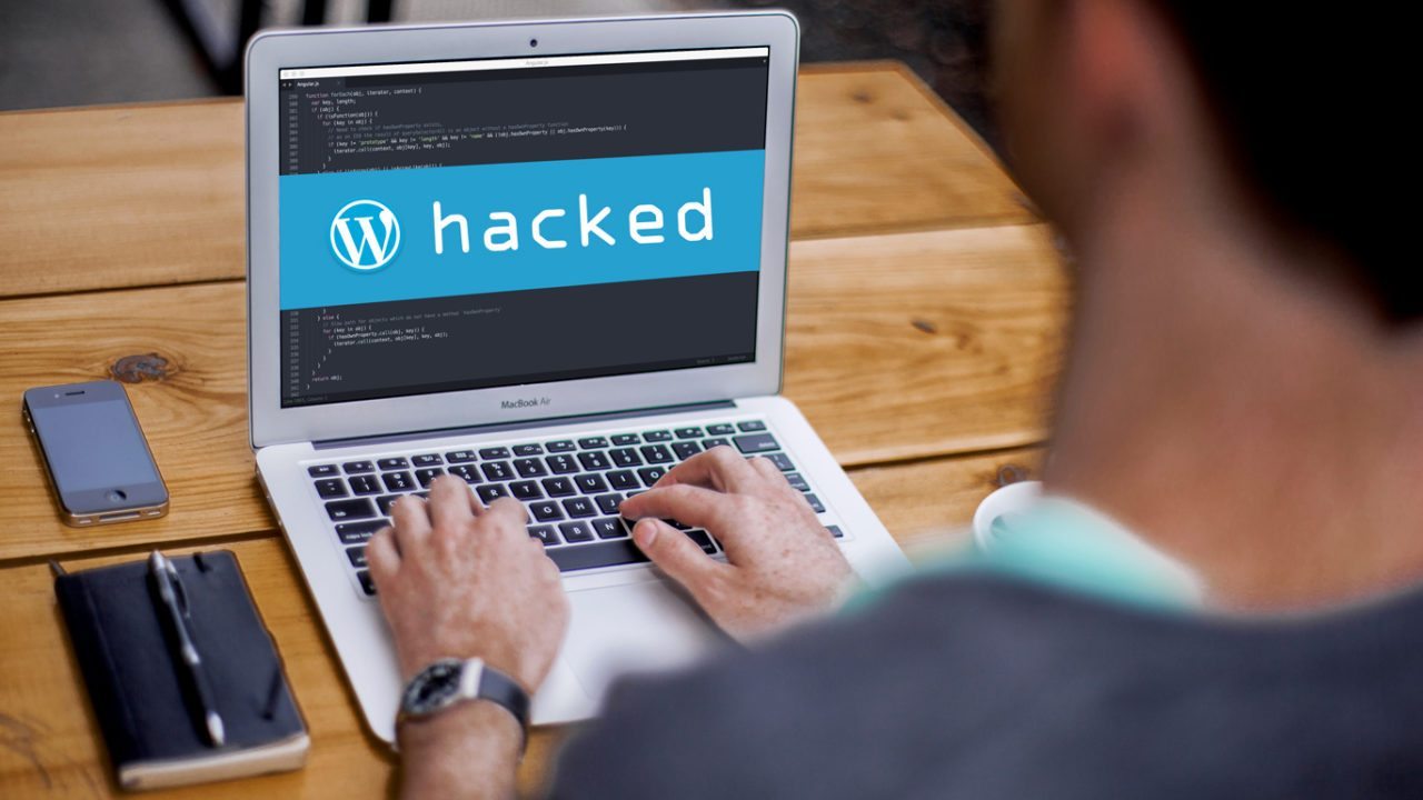 WordPress Hacked cyber attack | Laser Red | Digital Agency