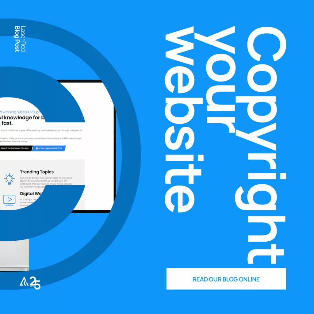 How to Copyright Your Website | Laser Red