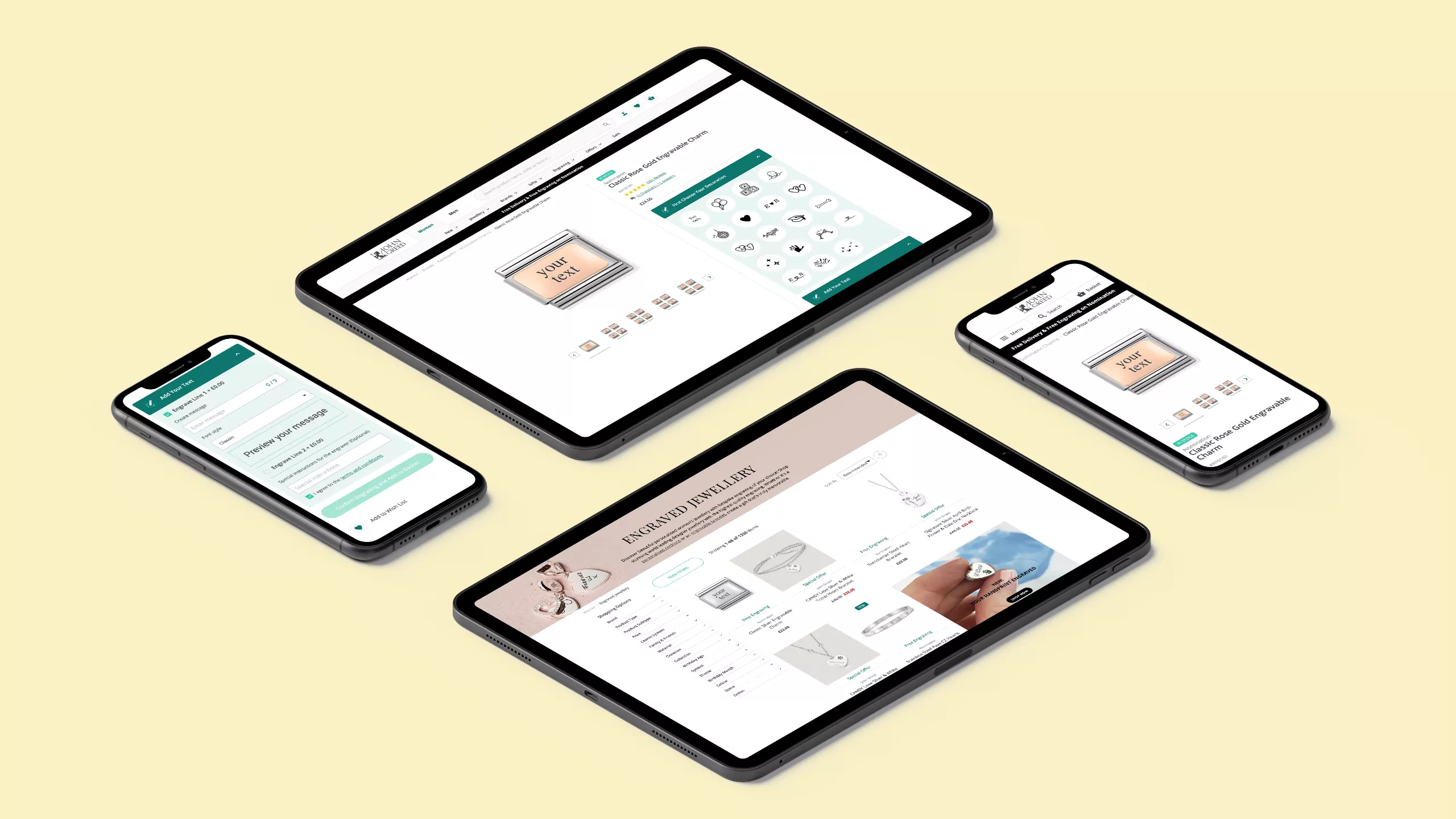 tablets and phones