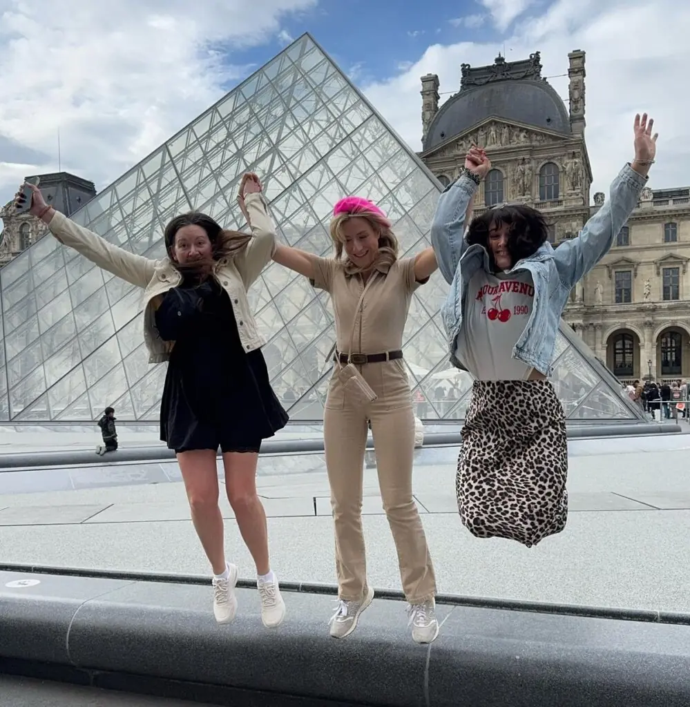 Kirsty Rachel and Victoria in paris