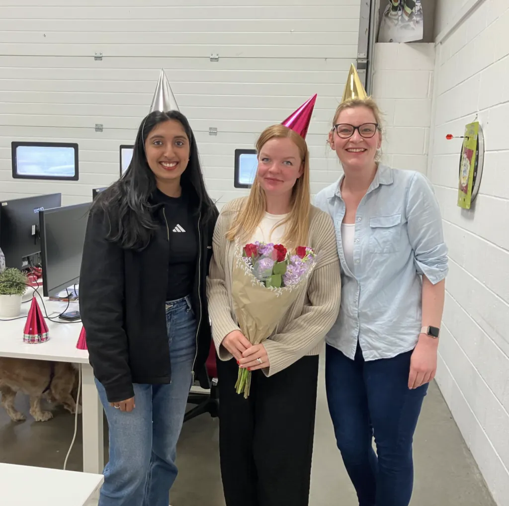 Haritha, Sam and Fran